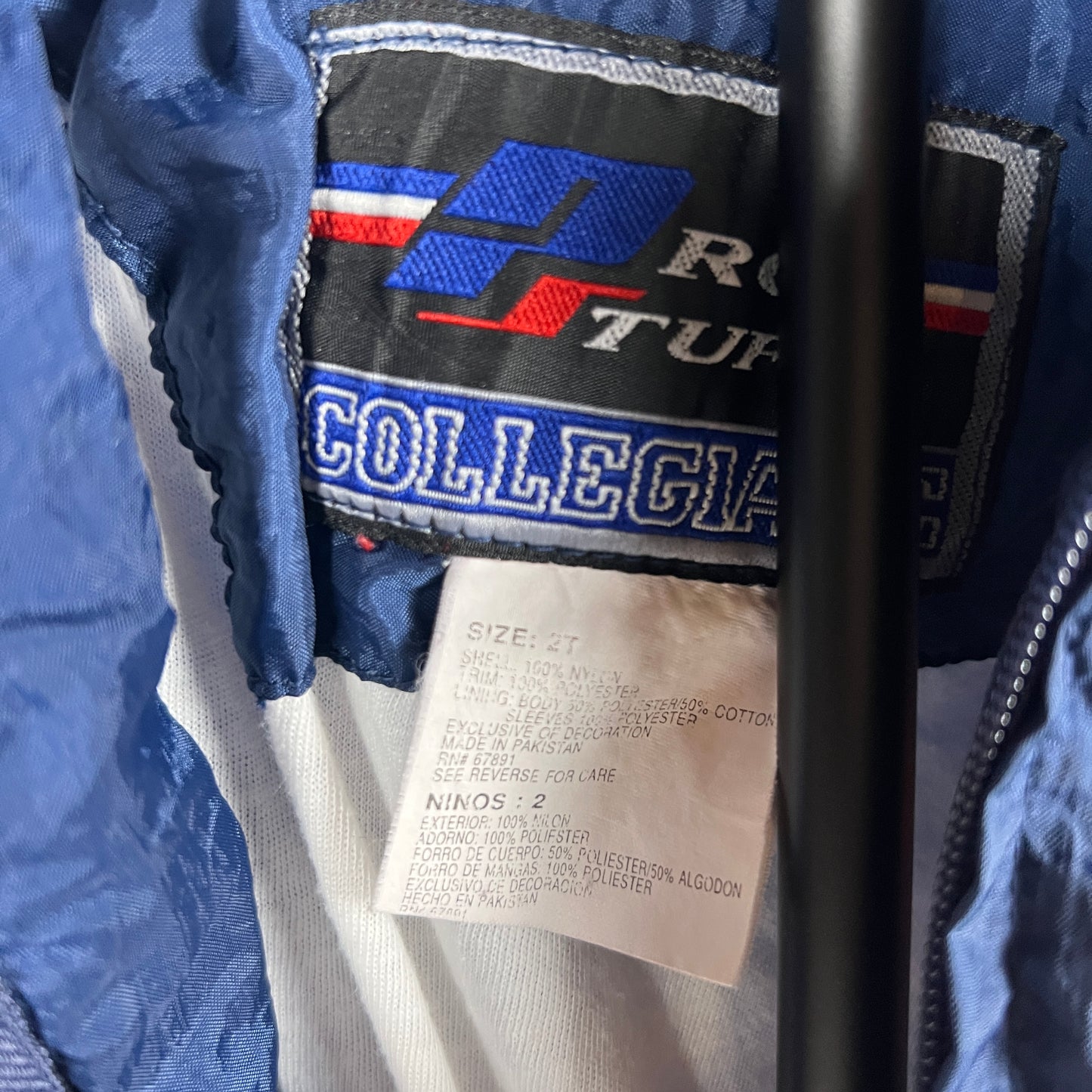 (Kids 2T) 90s Illinois Chief Windbreaker Jacket