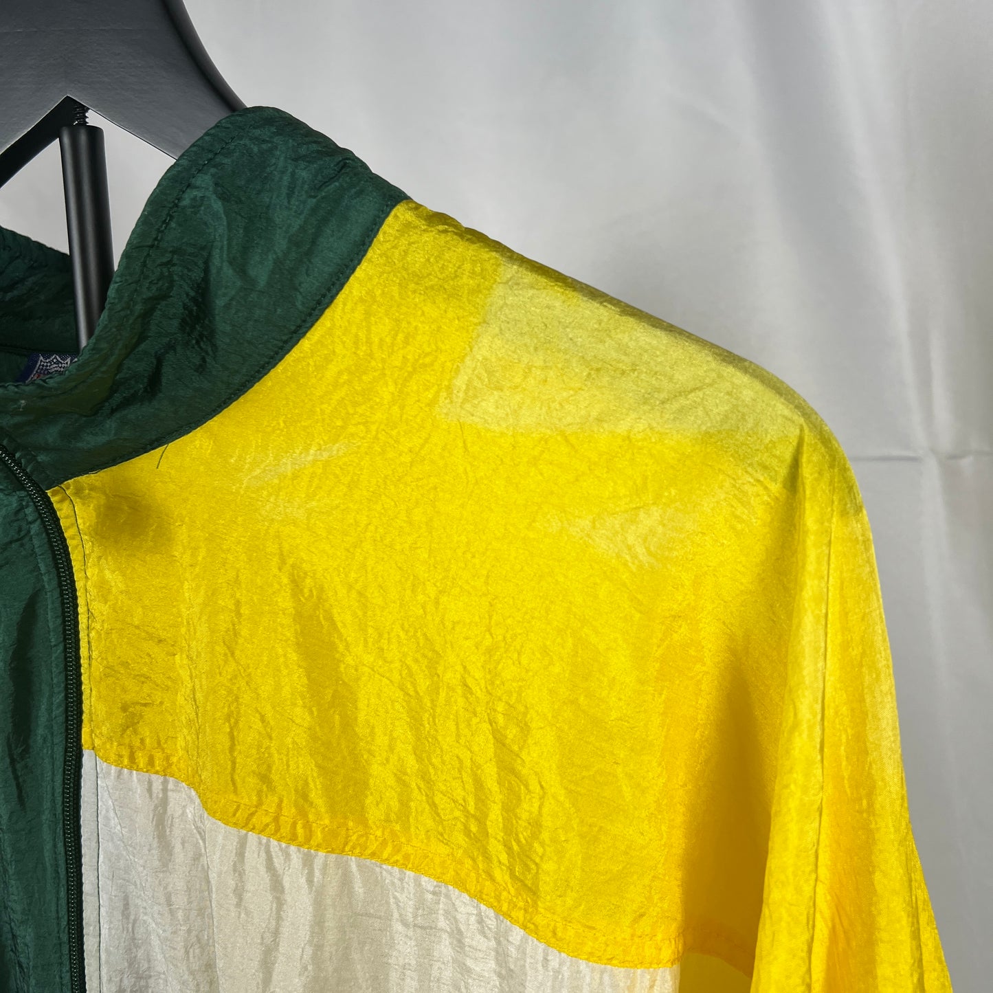 (Mens Large) 90s Green Bay Packers Windbreaker Jacket