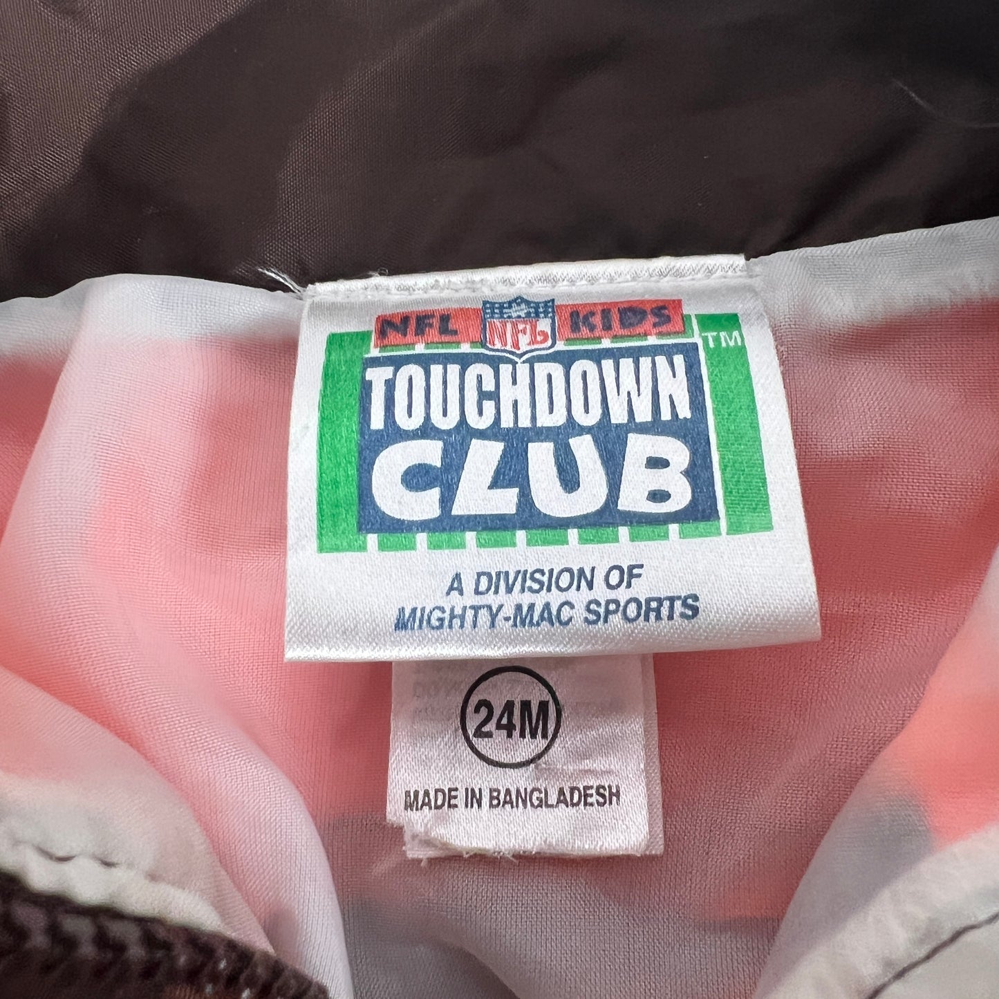 (Kids 24M) 90s Cleveland Browns Windbreaker Jacket