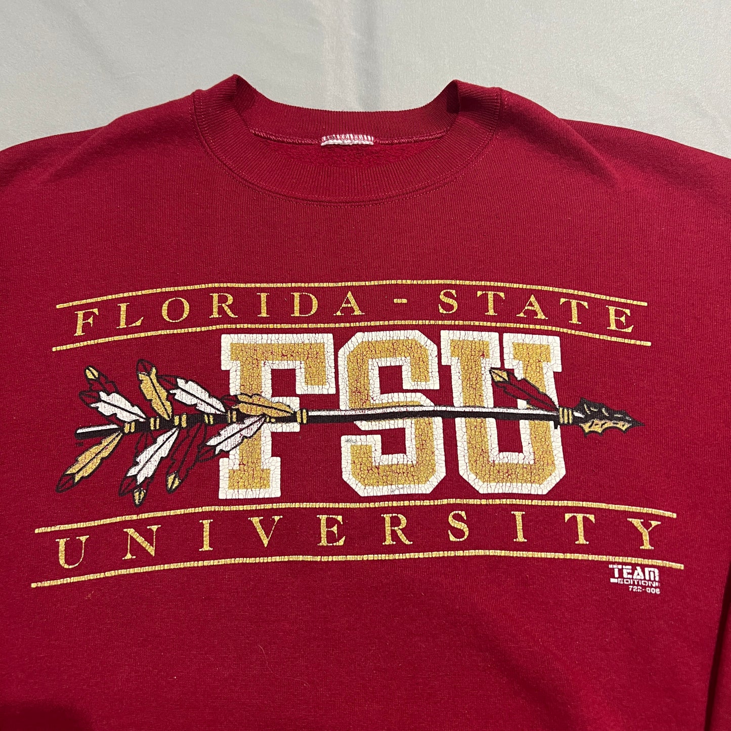 Vintage Florida State University Sweater Mens Medium