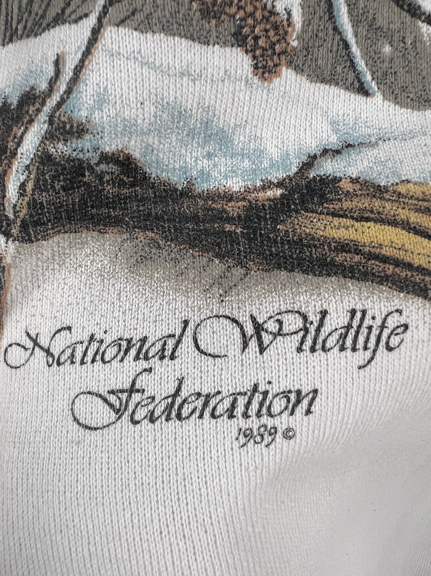 (Womans XL) 1989 Wolf Sweater