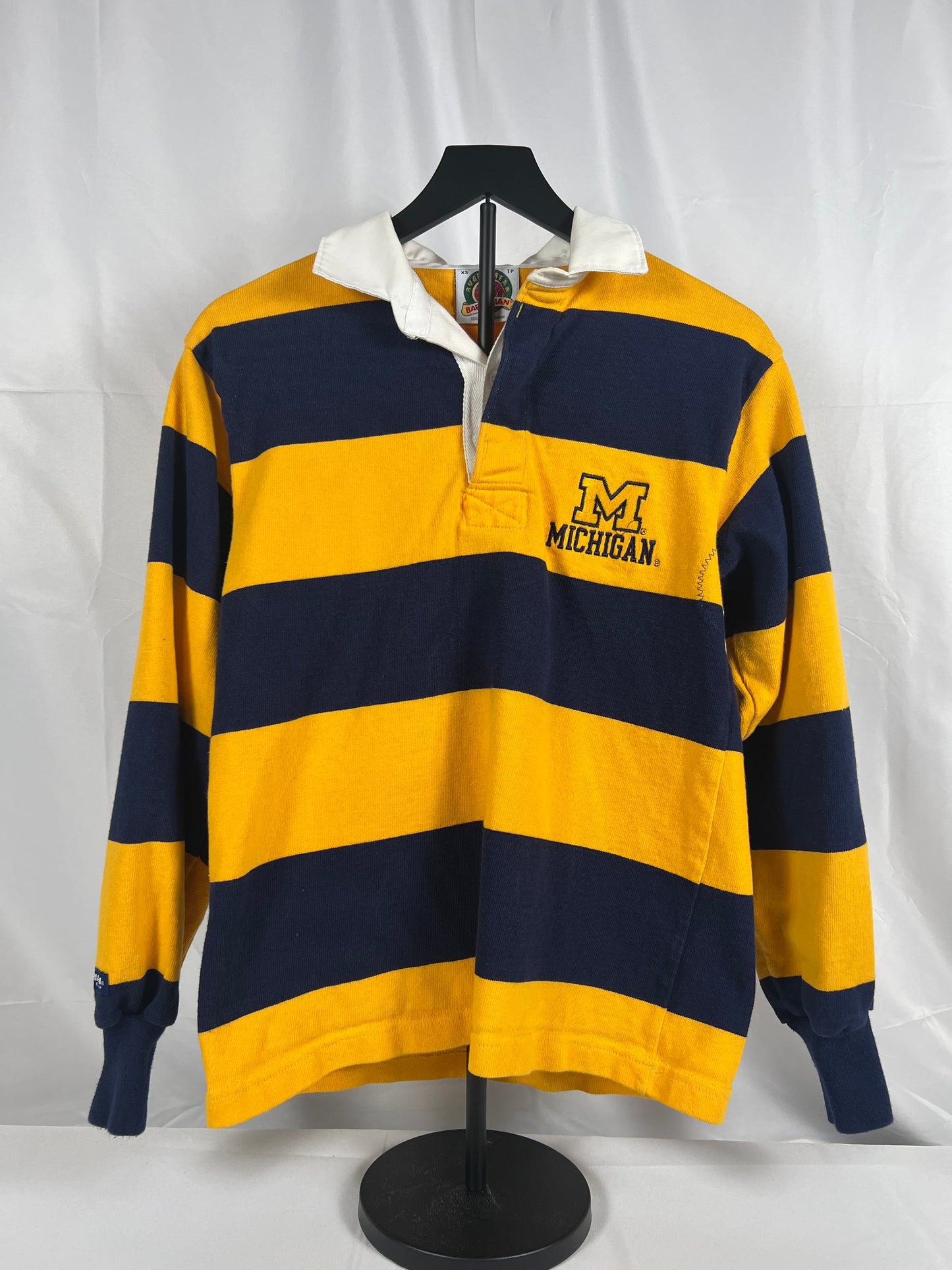 (Mens XS) 90s Michigan Rugby Polo Shirt