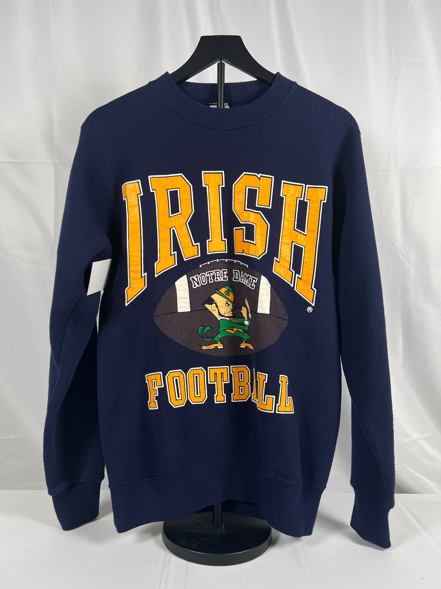 (Mens Small) 80s/90s Notre Dame Football Sweater