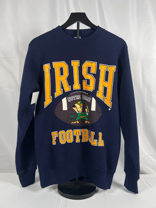 (Mens Small) 80s/90s Notre Dame Football Sweater
