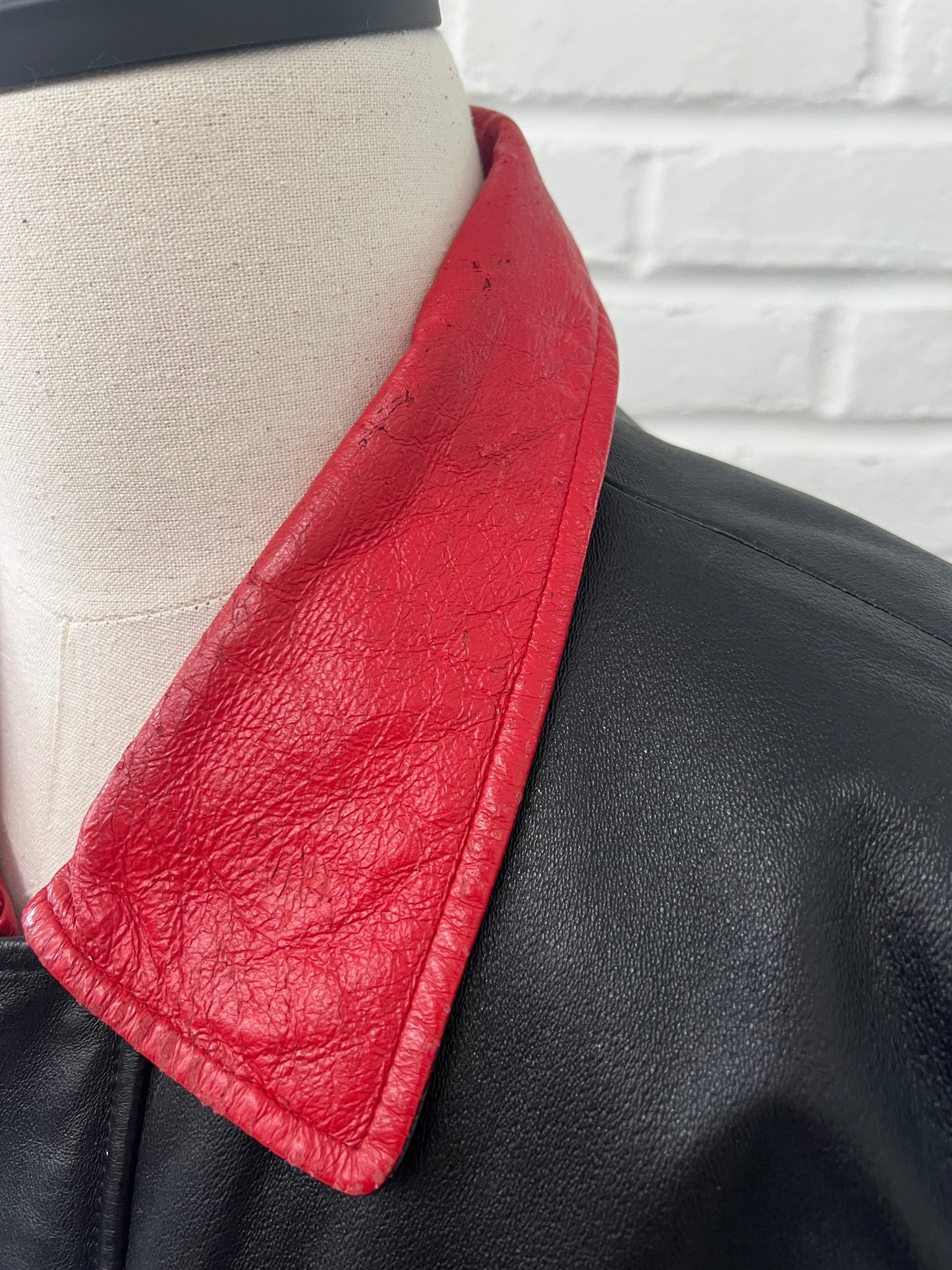 (Mens XL) 90s Peanut Snoopy Joe Cool Leather Jacket