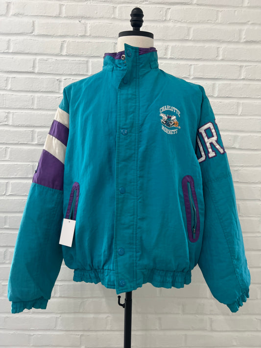 (Mens Large) 90s Charlotte Hornets Starter Jacket