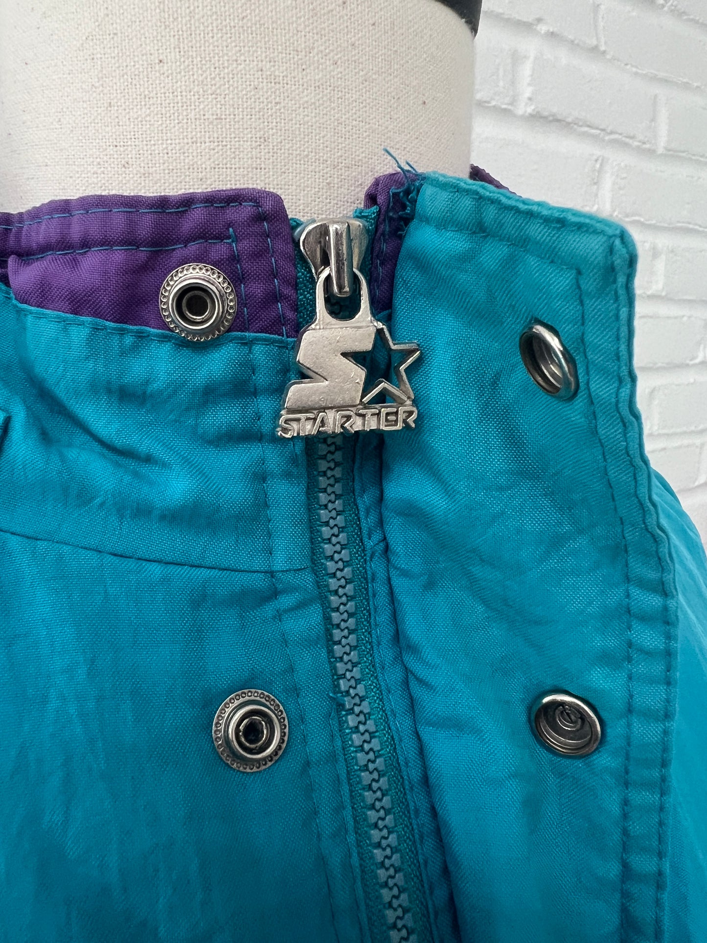 (Mens Large) 90s Charlotte Hornets Starter Jacket