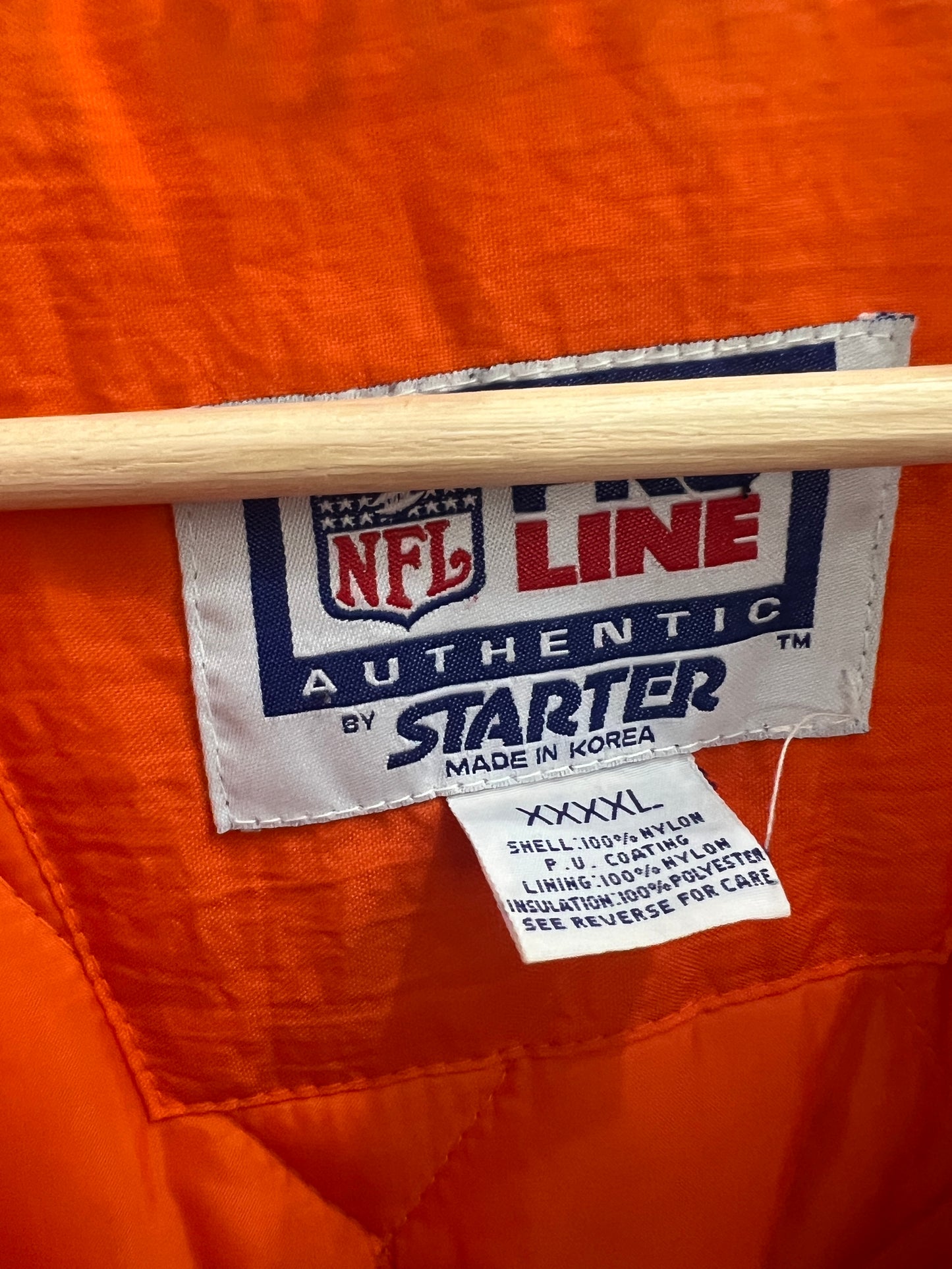 (Mens 4XL) 90s Chicago Bears Starter Jacket