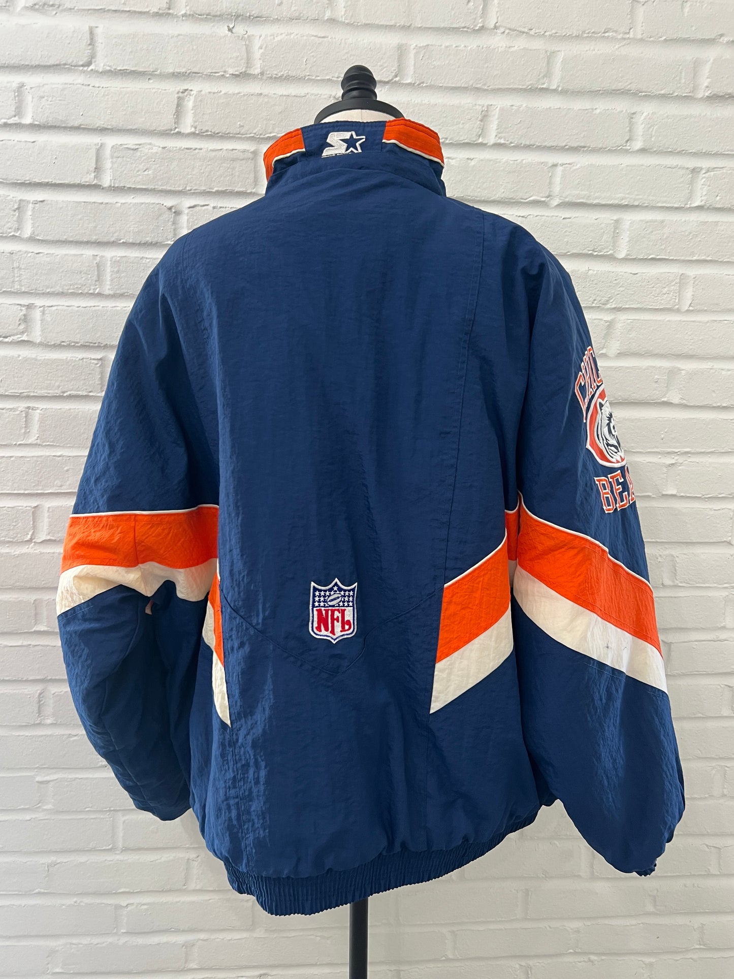 (Mens 4XL) 90s Chicago Bears Starter Jacket