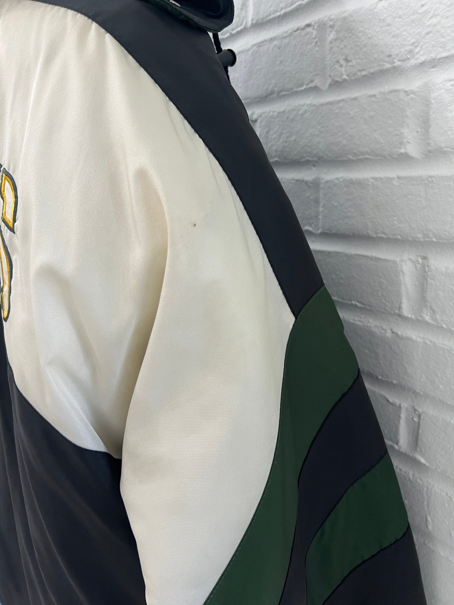 (Mens XL) 90s Green Bay Packers Puffer Jacket