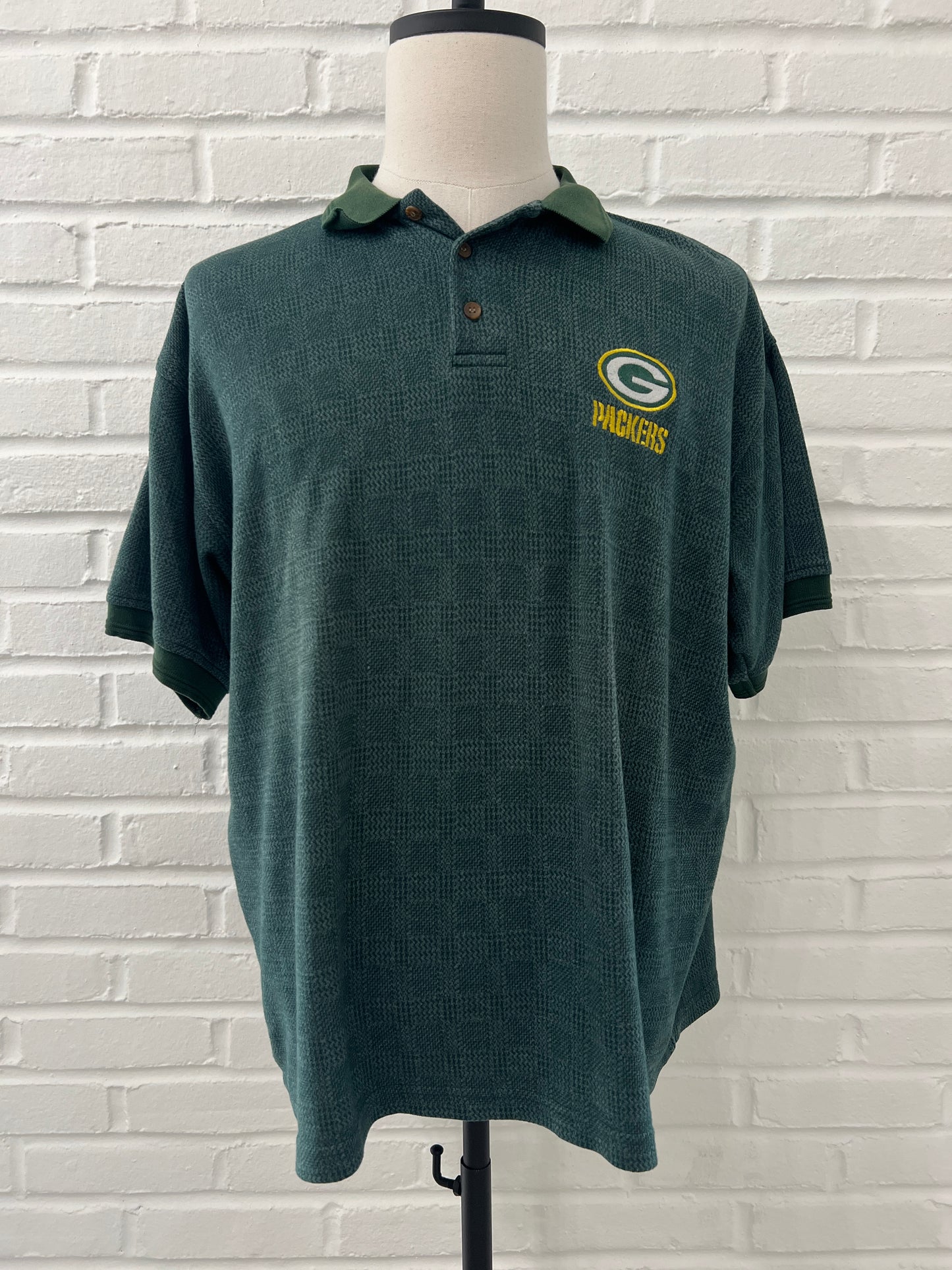 (Mens XL) 90s Green Bay Packers Polo