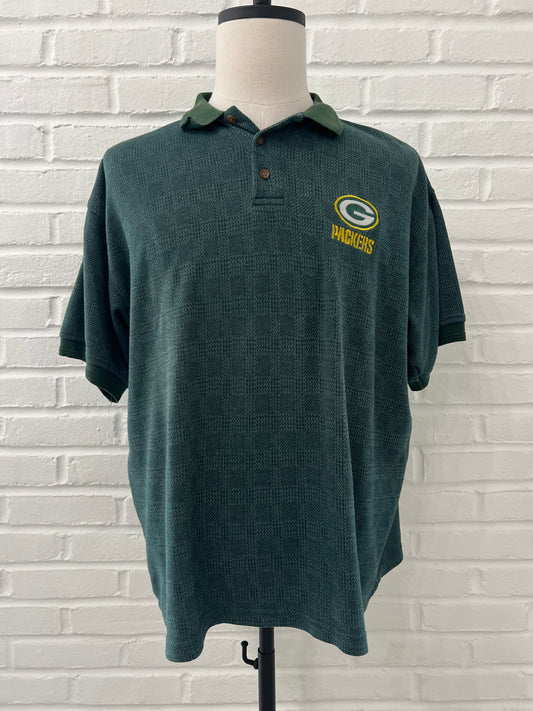 (Mens XL) 90s Green Bay Packers Polo