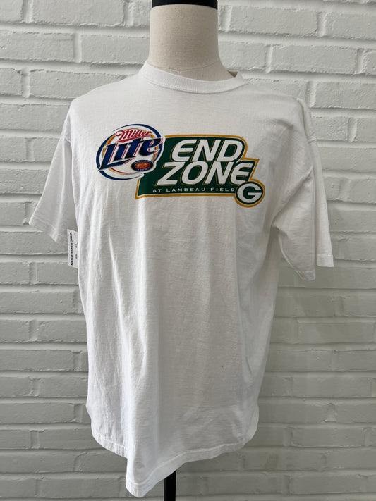 (Mens XL) Green Bay Packers Miller Lite Shirt