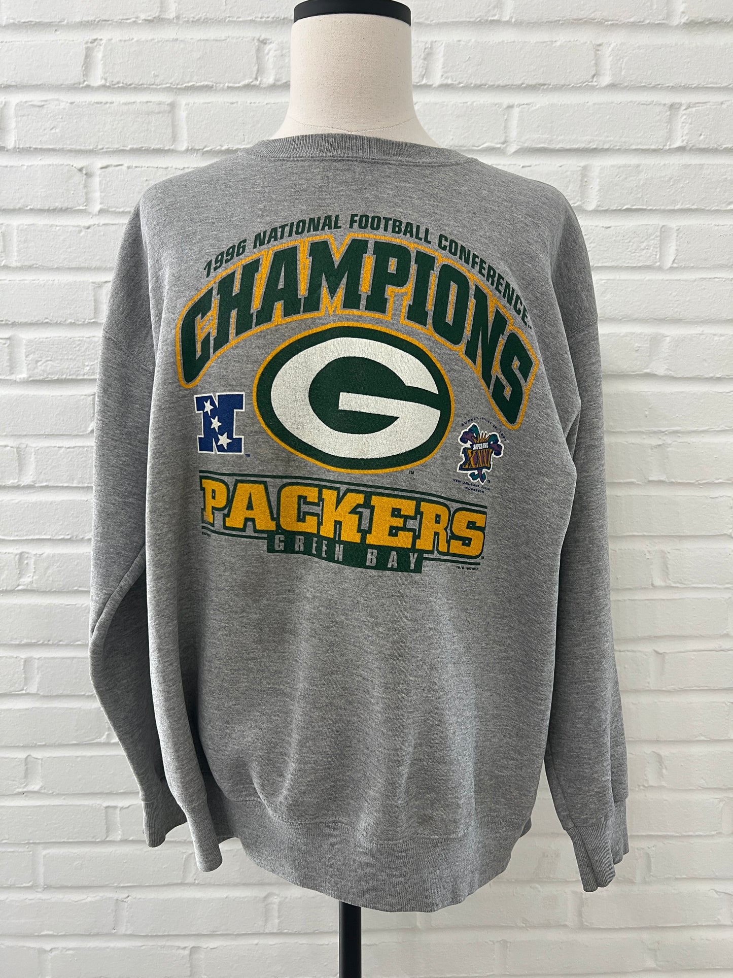 (Mens XL) 1996 Green Bay Packers Superbowl Sweater