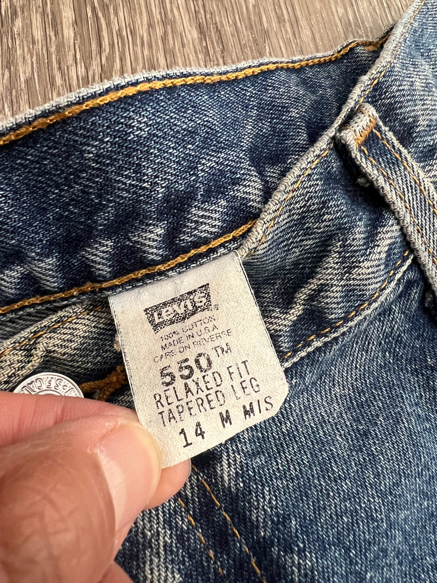 (Womans 14M) Levis 505 Denim Jeans