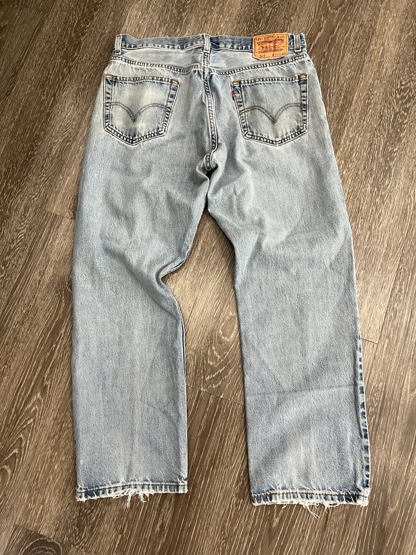 (Mens 36x30) Levis 505 Denim Jeans