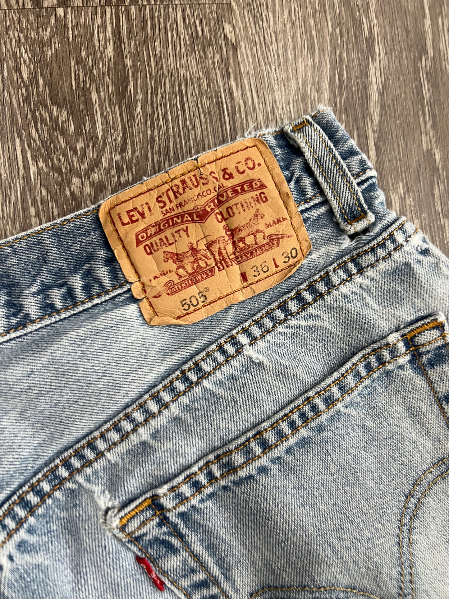 (Mens 36x30) Levis 505 Denim Jeans