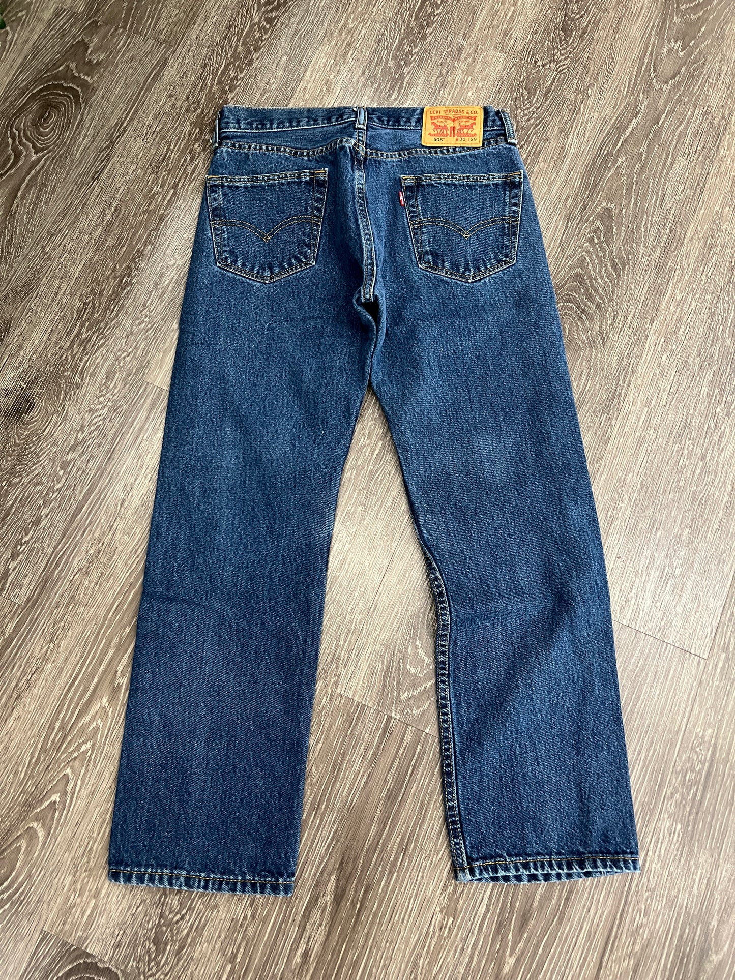 (Mens 30x29) Levis 505 Denim Jeans