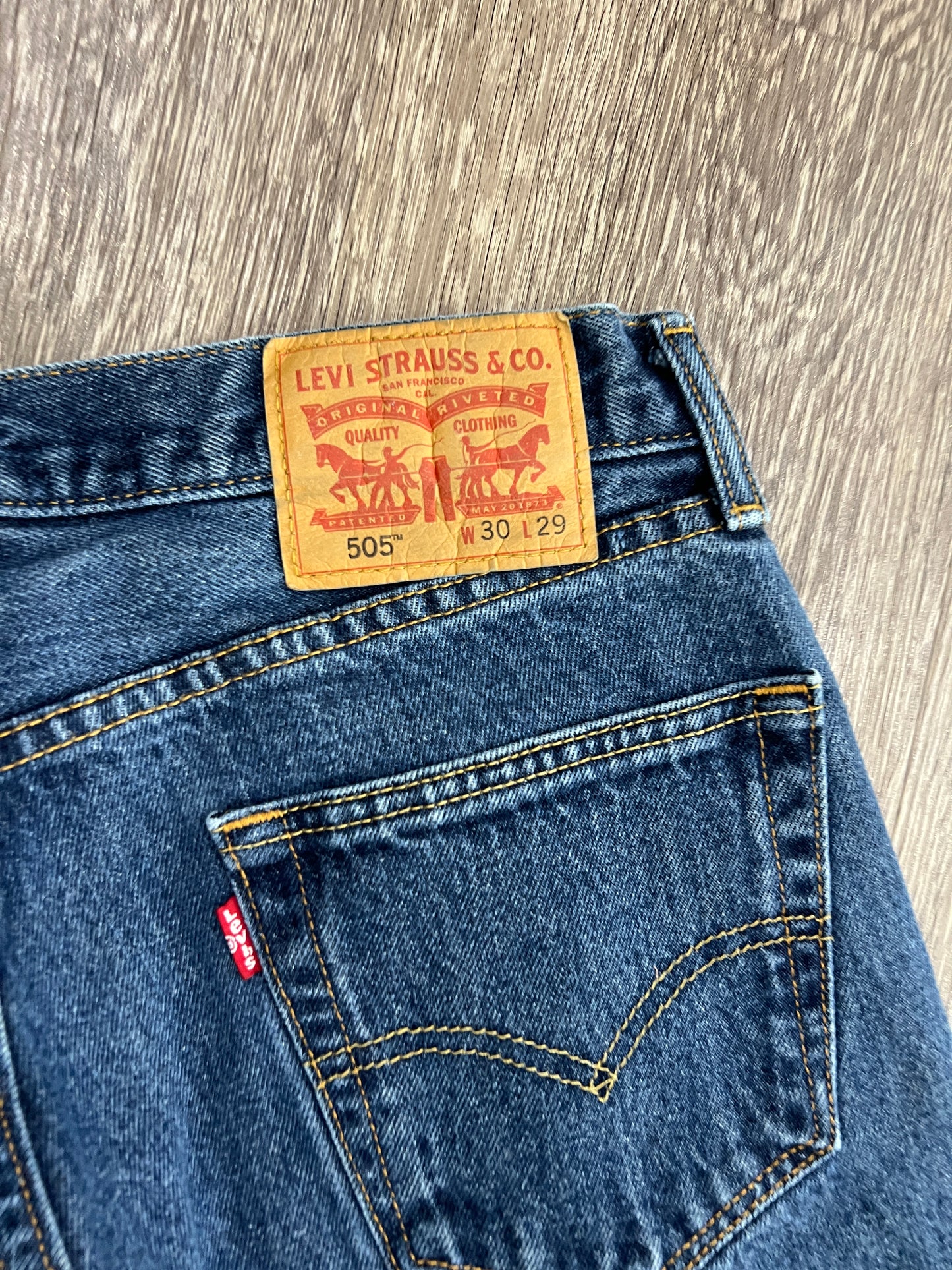 (Mens 30x29) Levis 505 Denim Jeans