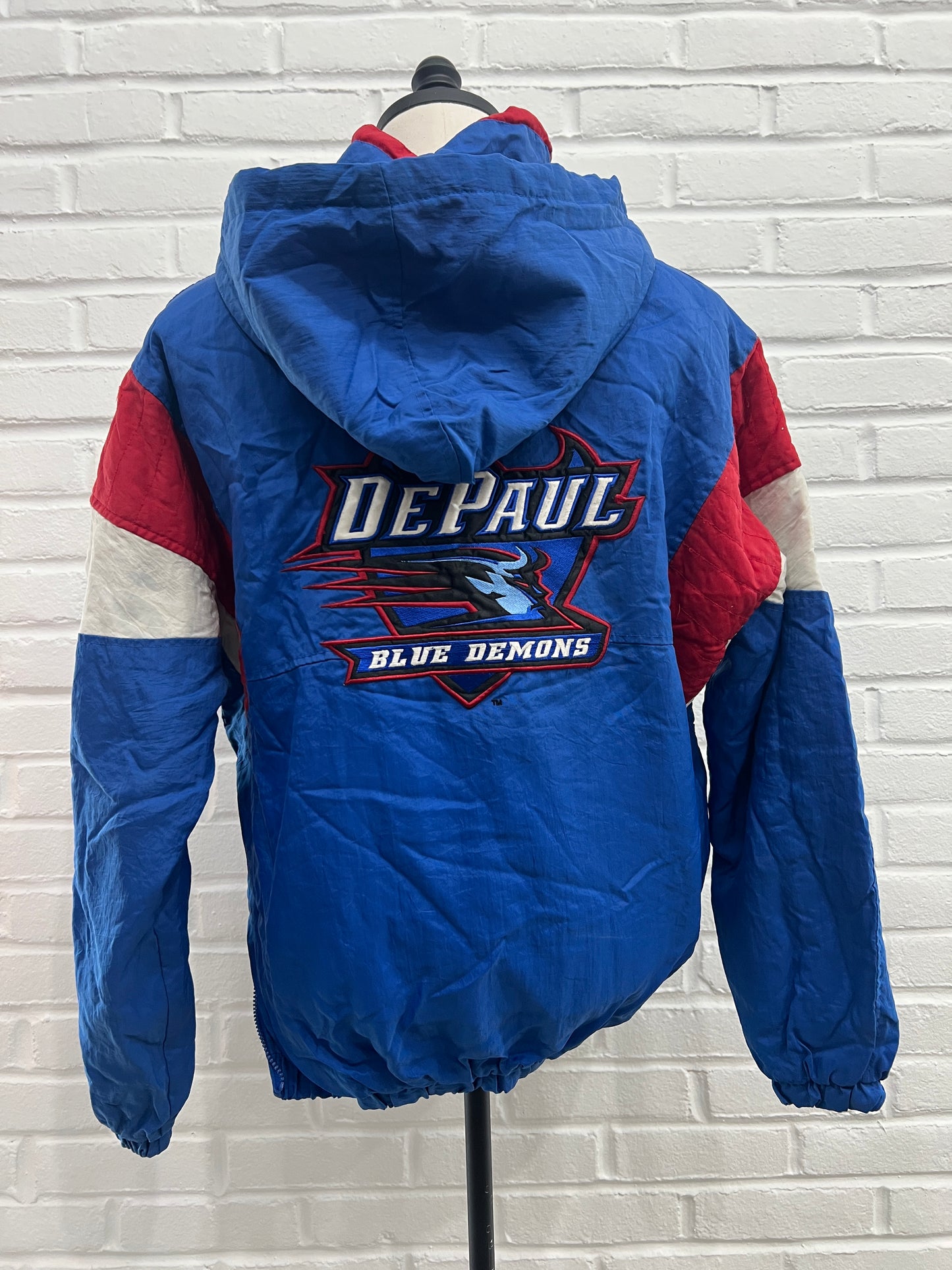 (Mens Medium) 90s DePaul Puffer Jacket