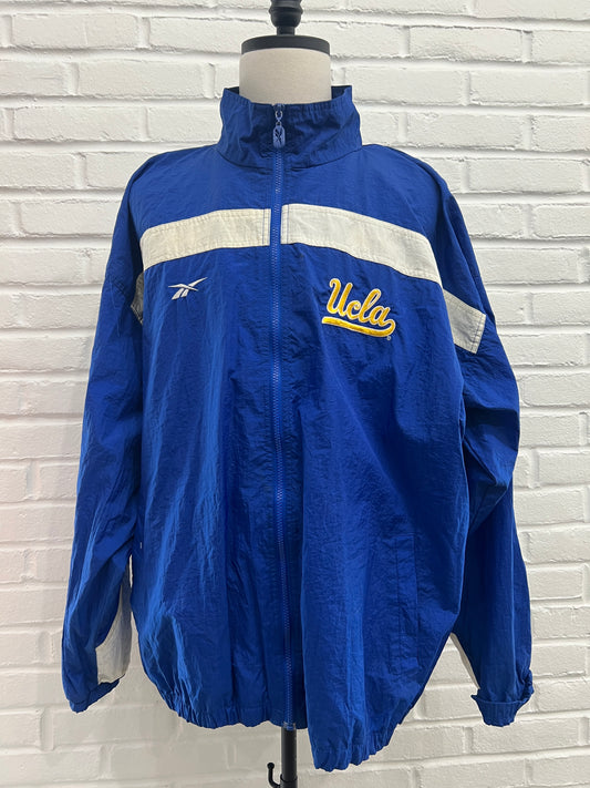 (Mens 2XL) 90s UCLA Windbreaker Jacket