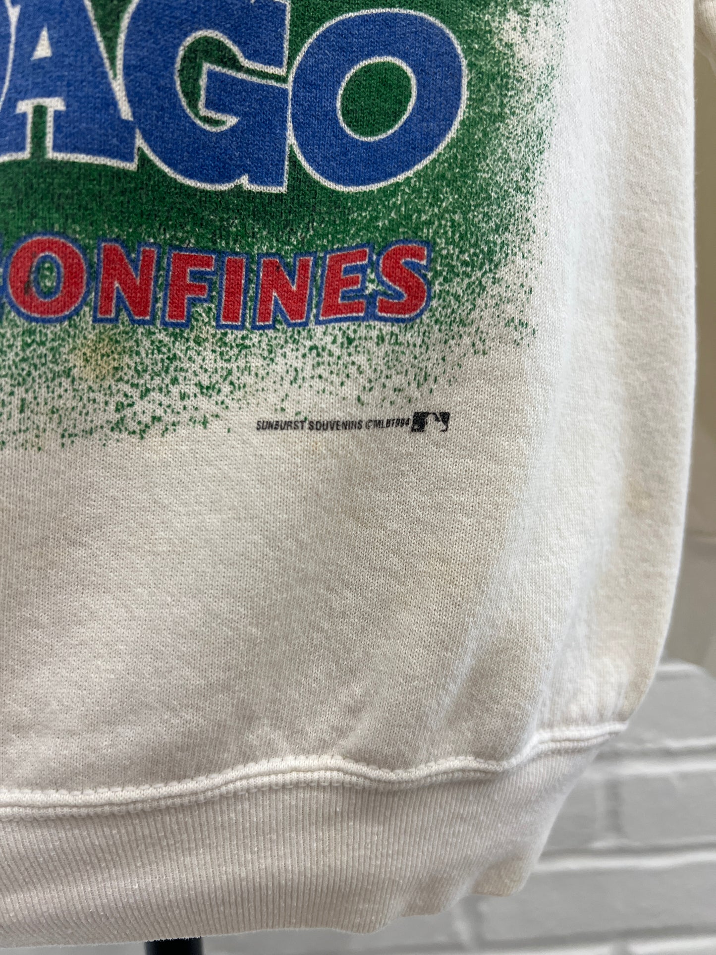 (Mens Medium) 1994 Chicago Cubs Wrigley Field Sweater