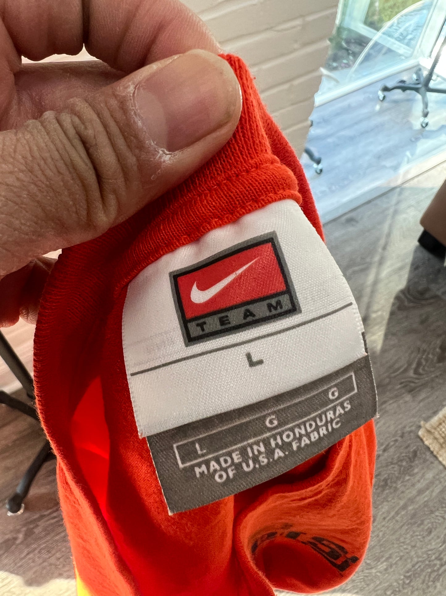 (Mens Large) Illinois Chief Shirt Center Swoosh Nike