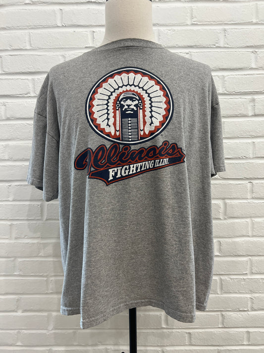 (Mens 2XL) 90s Illinois Chief Shirt