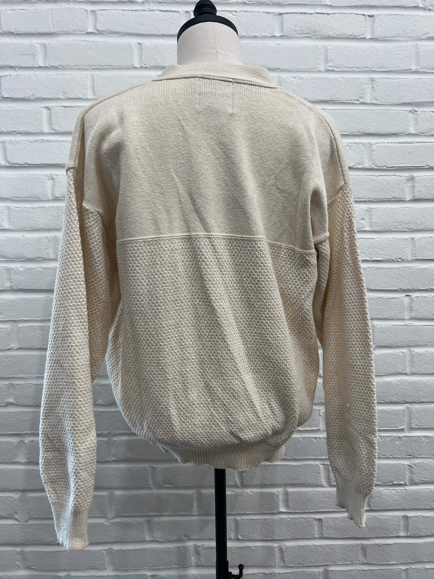 (Mens Large) 90s Chicago Bears Cardigan Sweater