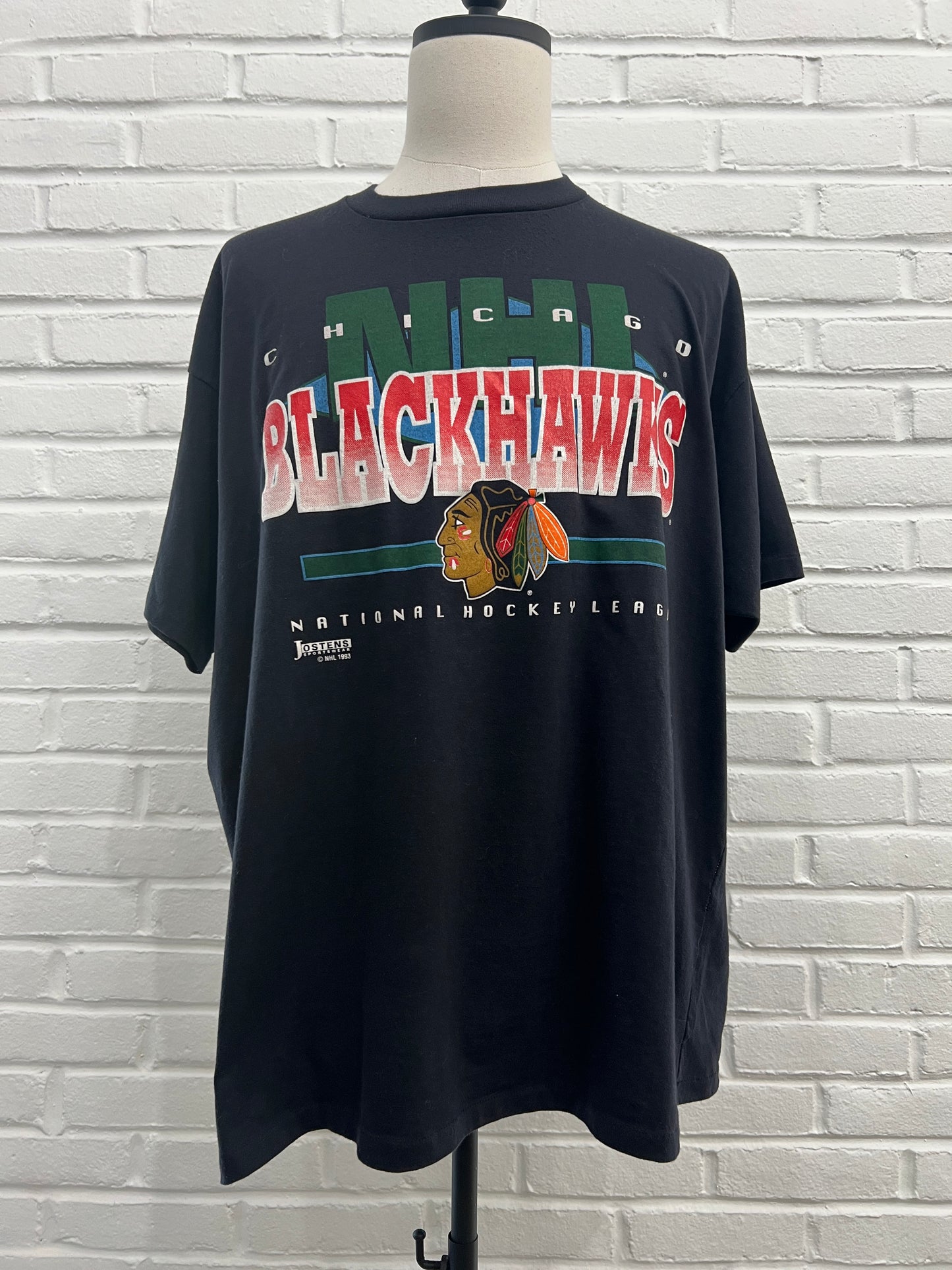 (Mens 3XL) 1993 Chicago Blackhawks Shirt