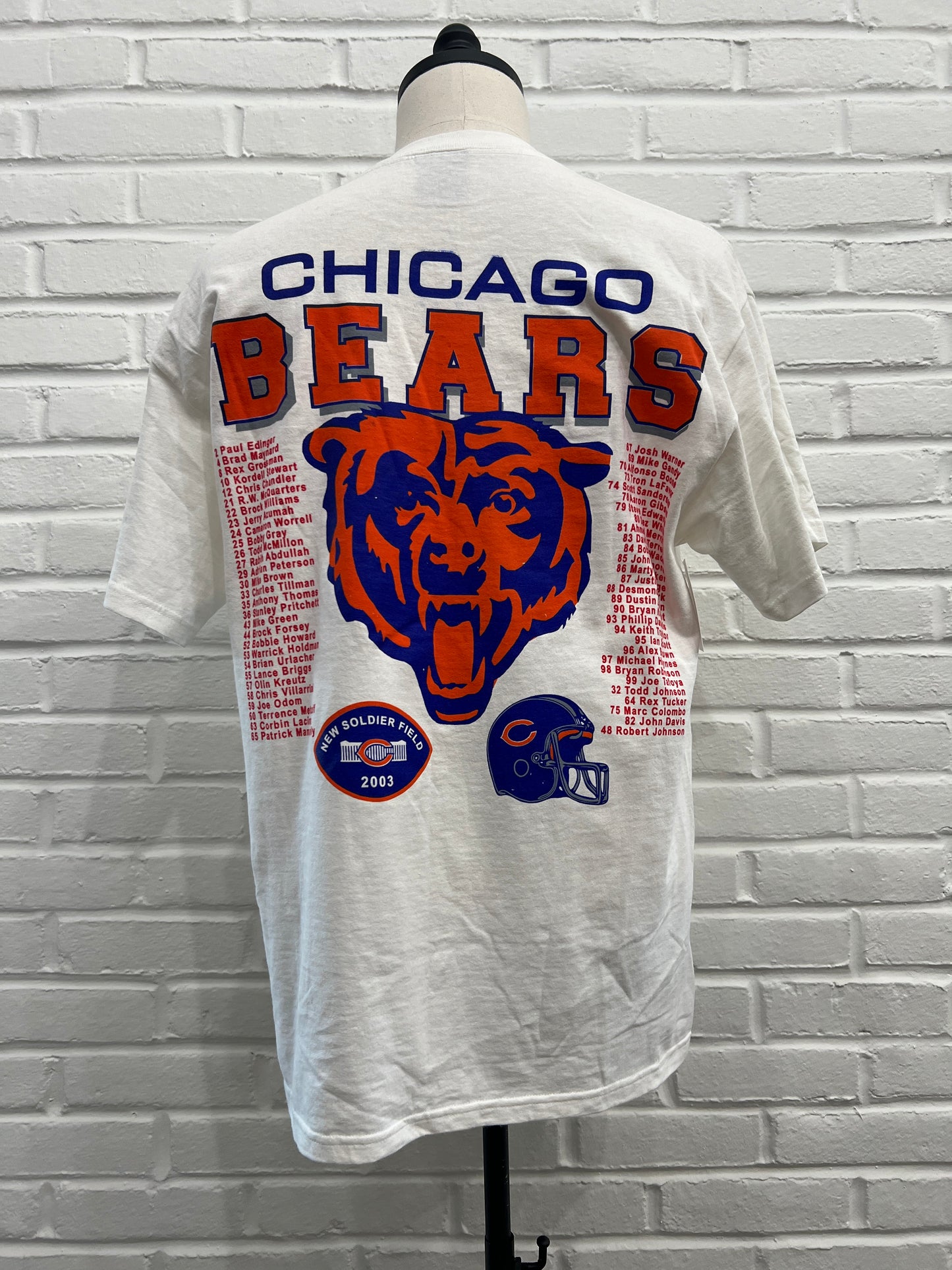 (Mens Large) 2003 Bootleg Chicago Bears Shirt
