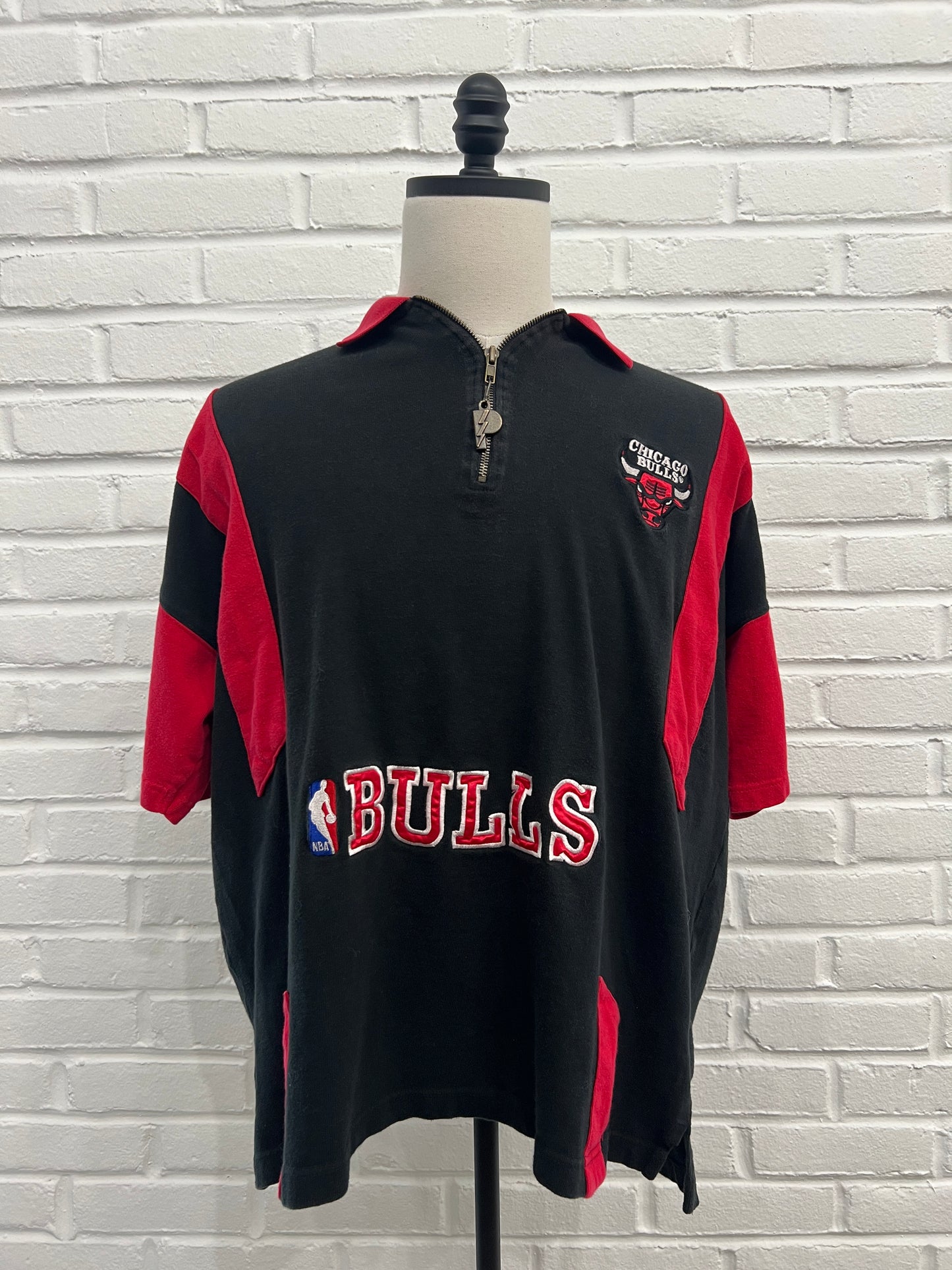 (Mens XL) 90s Chicago Bulls Polo Shirt