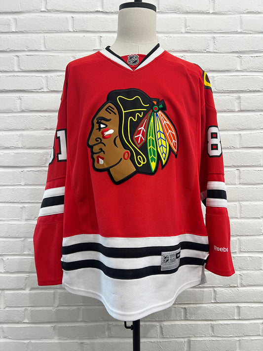 (Mens Large) Marián Hossa Chicago Blackhawks Jersey
