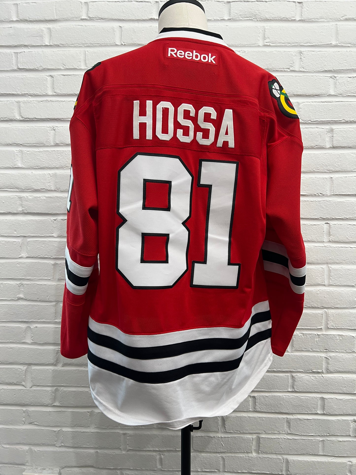 (Mens Large) Marián Hossa Chicago Blackhawks Jersey