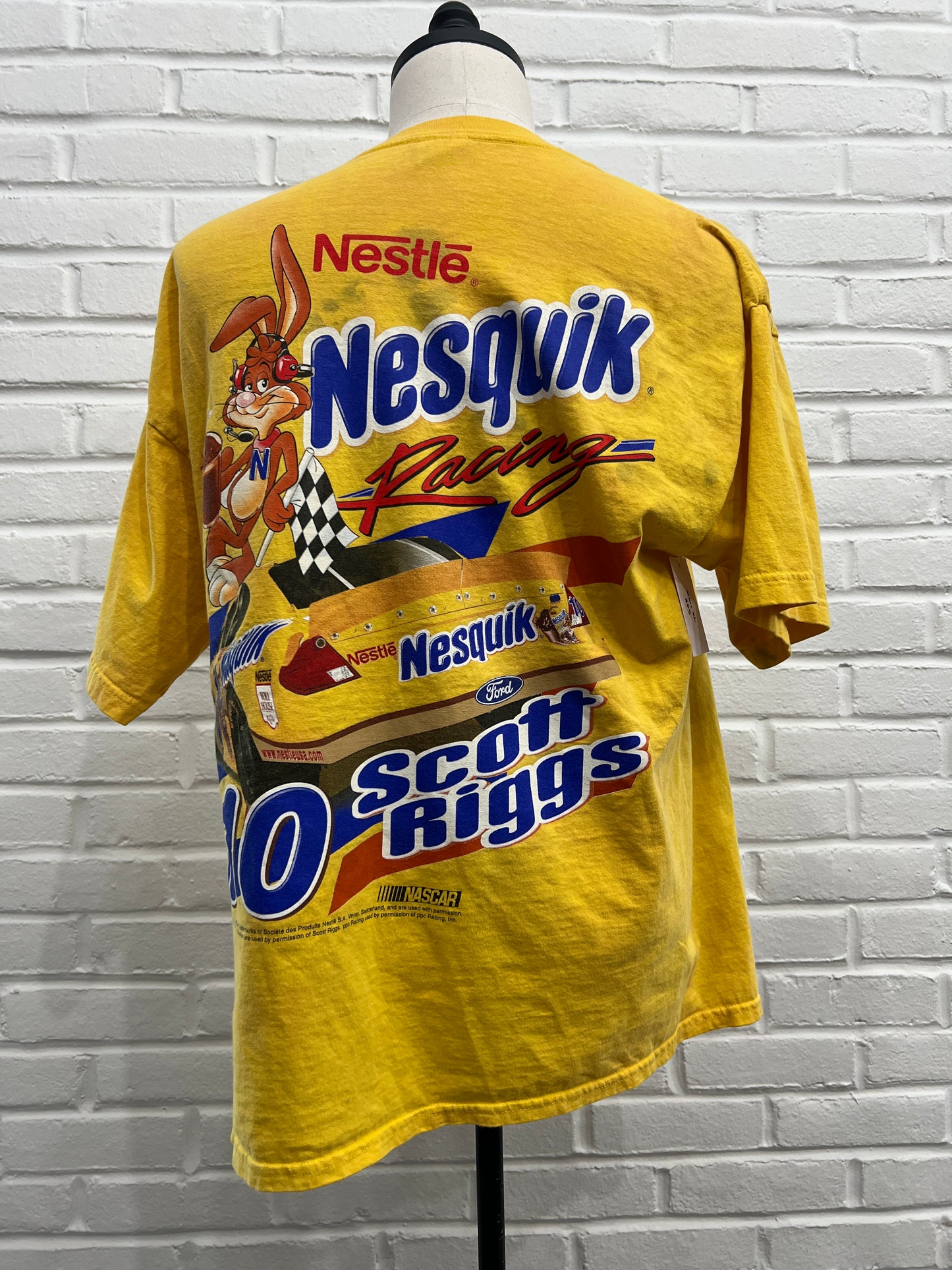 (Mens XL) Scott Riggs NASCAR Shirt