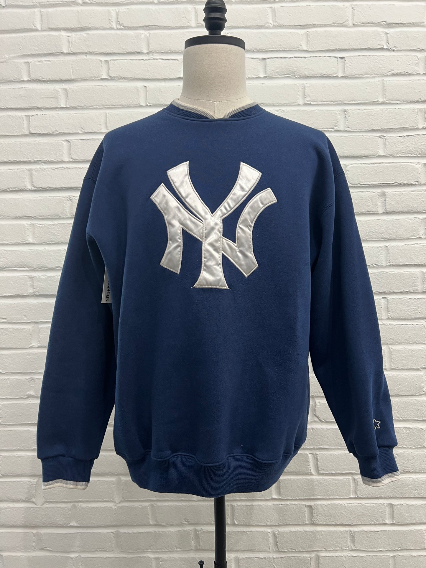 (Mens Large) 90s New York Yankees Starter Sweater