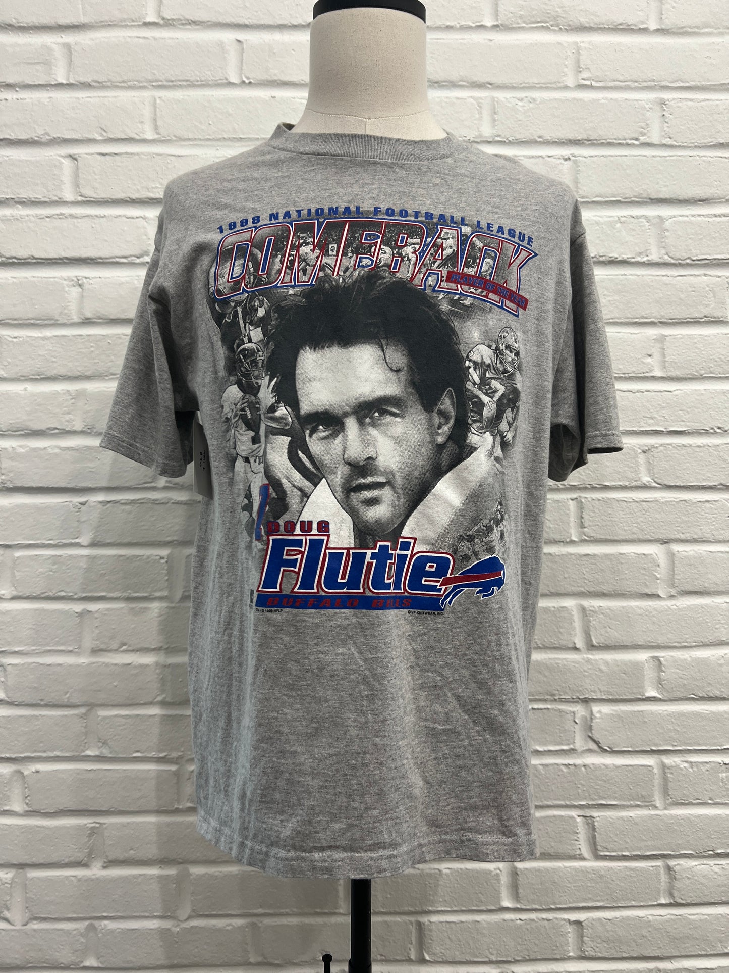 (Mens Large) 1999 Doug Flutie Buffalo Bills Shirt