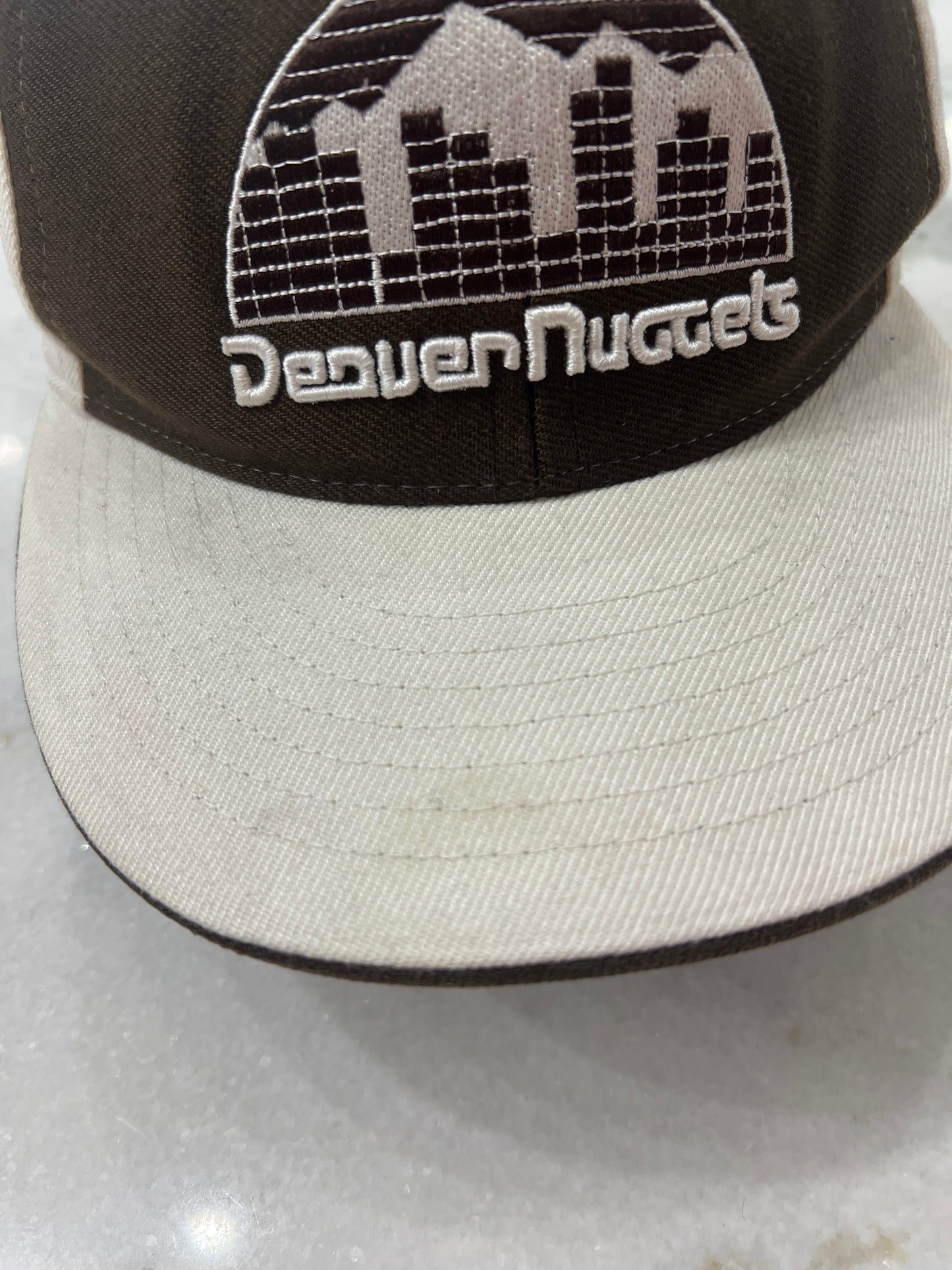 Denver Nuggets Fitted Hat Adult 7 / XS