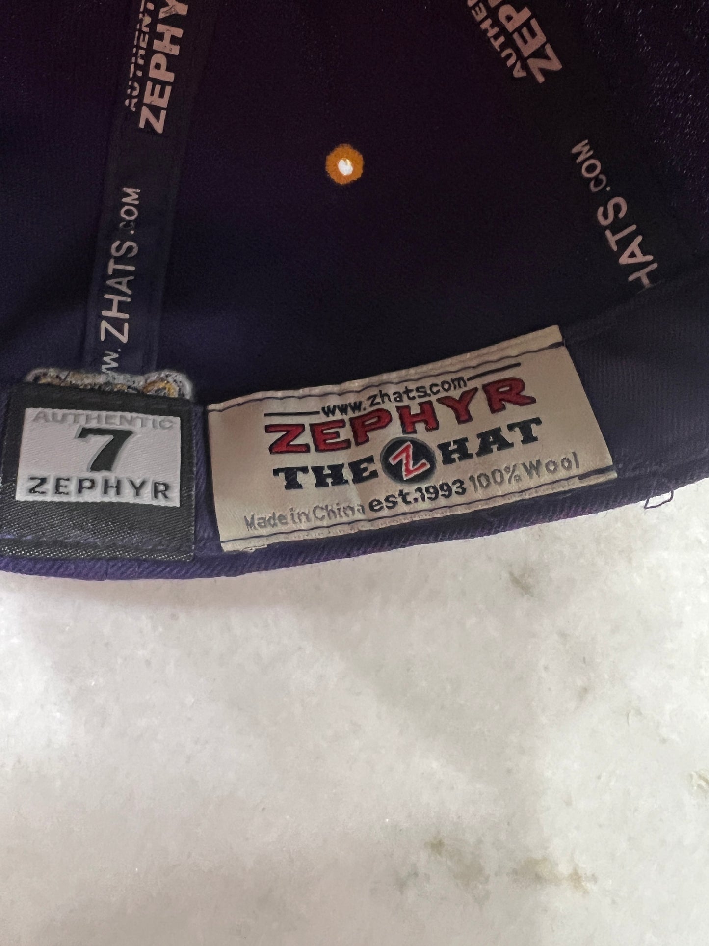 (Adult 7) Louisiana State University Fitted Hat