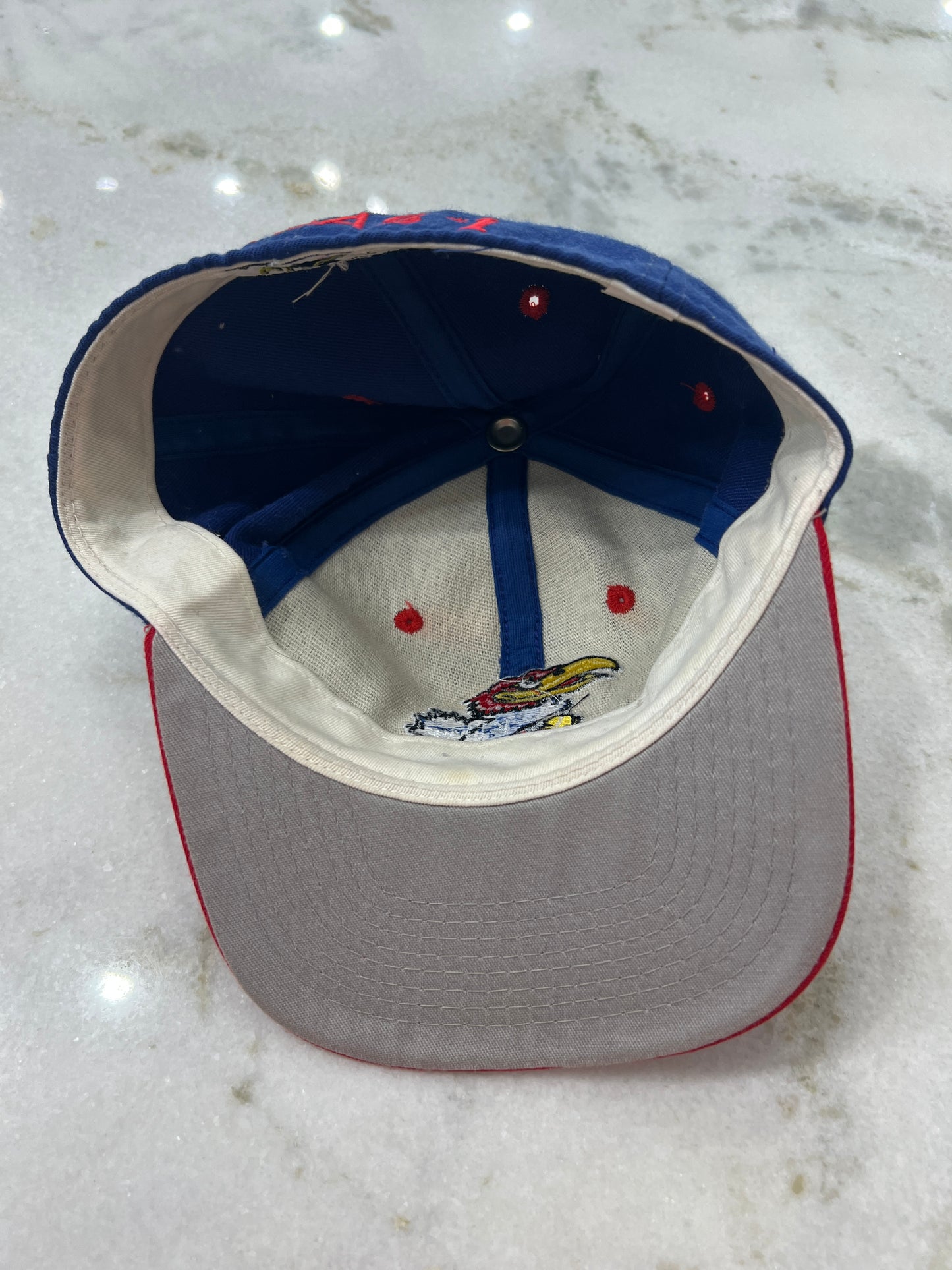 (Adult 7 1/8) Kansas University Fitted Hat