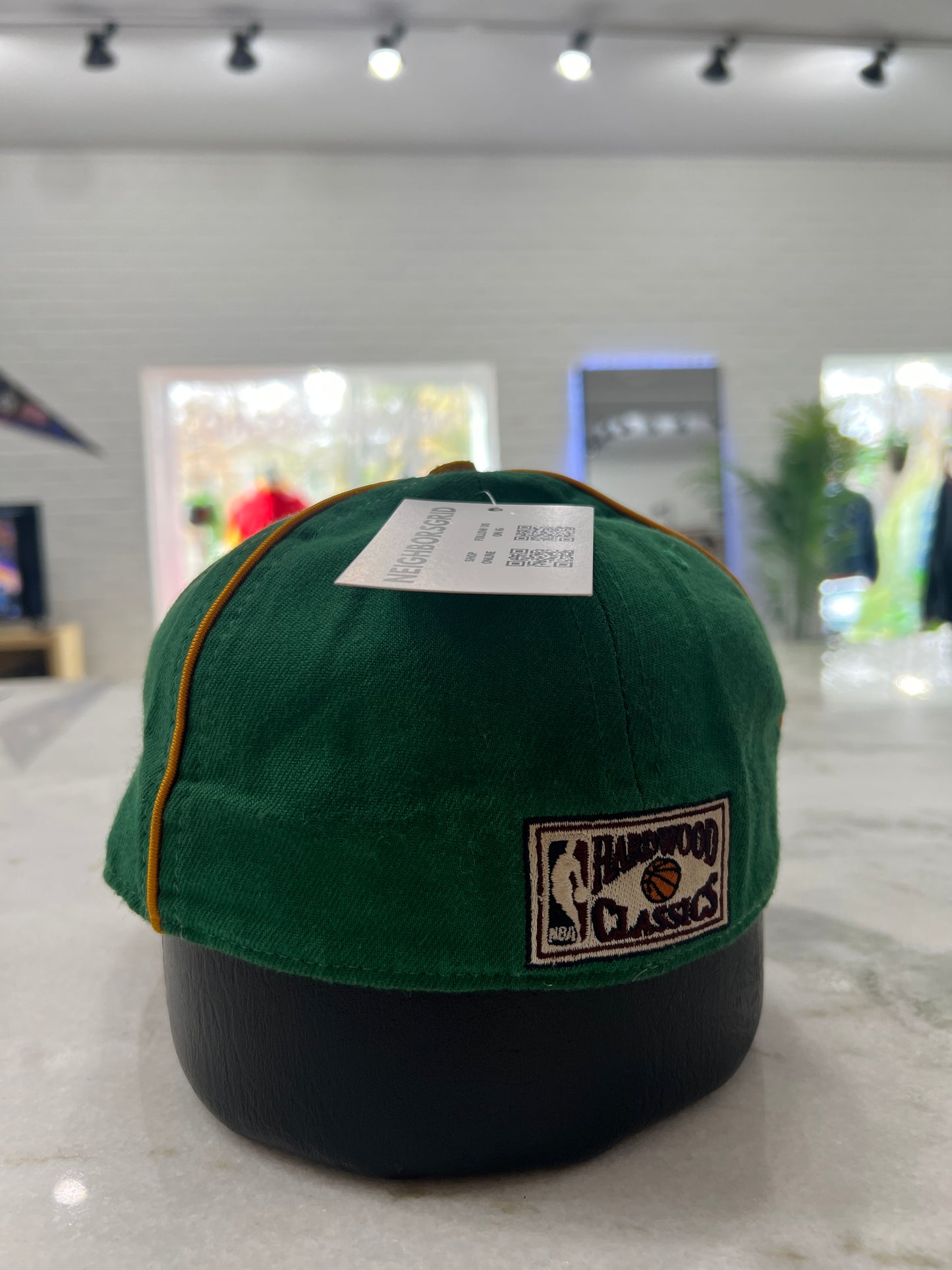 (Adult 7 3/8) Boston Celtics Fitted Hat