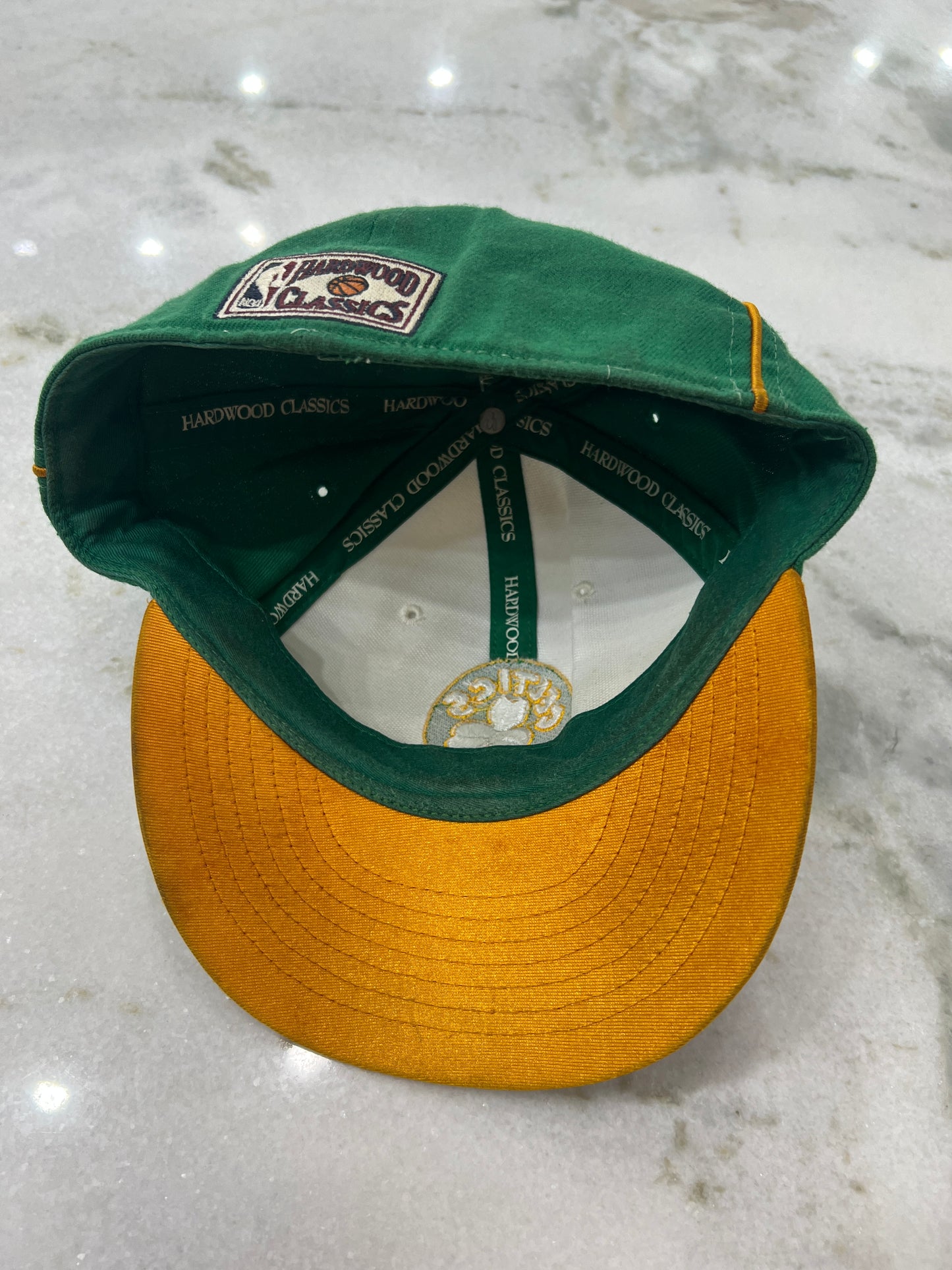 (Adult 7 3/8) Boston Celtics Fitted Hat