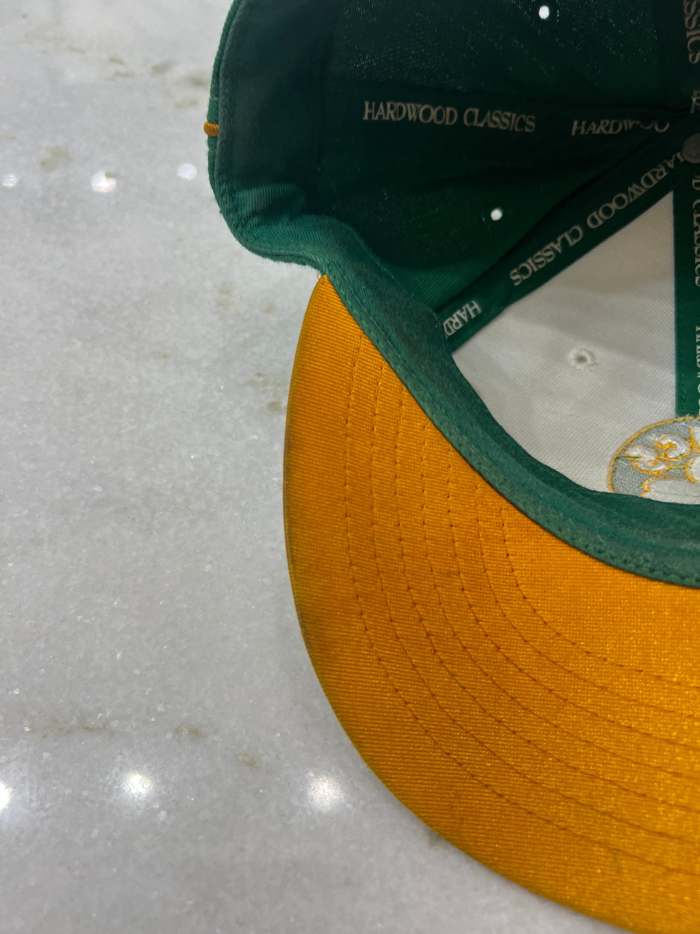 (Adult 7 3/8) Boston Celtics Fitted Hat