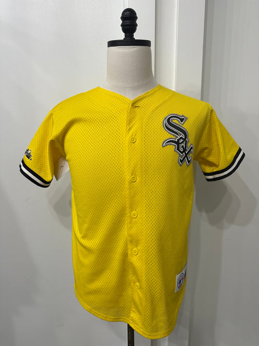 (Womans Large) Chicago White Sox Yellow Jersey