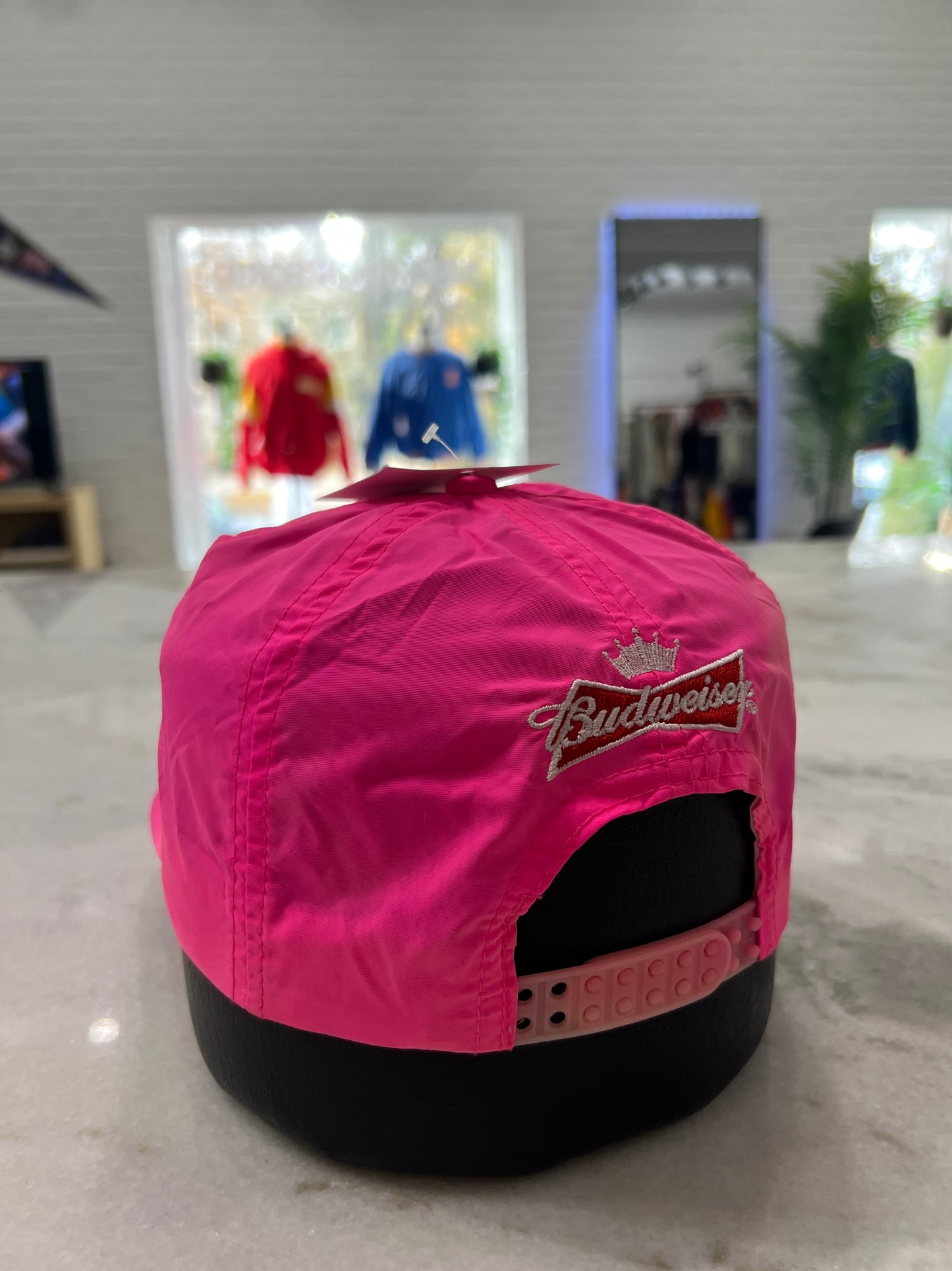 90s Chicago Cubs Neon Pink Hat