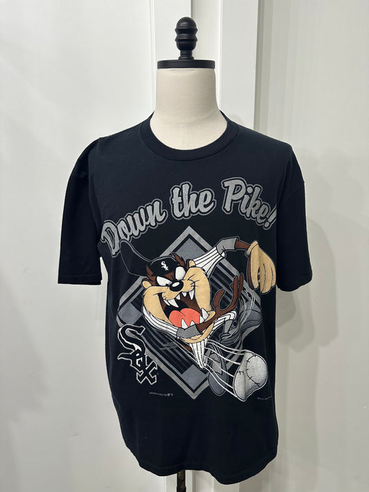 (Mens Large) 90s Chicago White Sox Taz Shirt