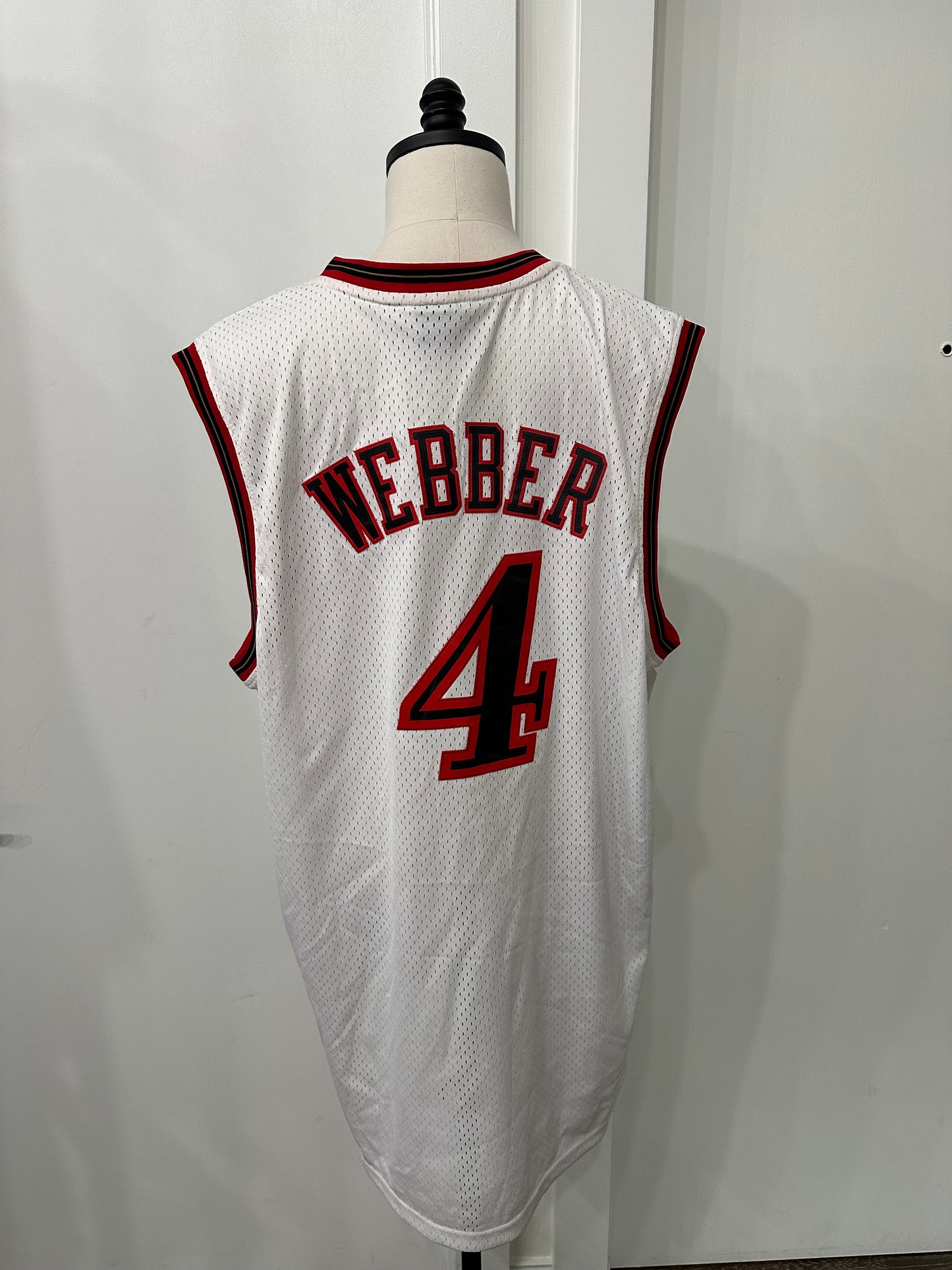 (Mens 2XL) Chris Webber Philadelphia Sixers Jersey