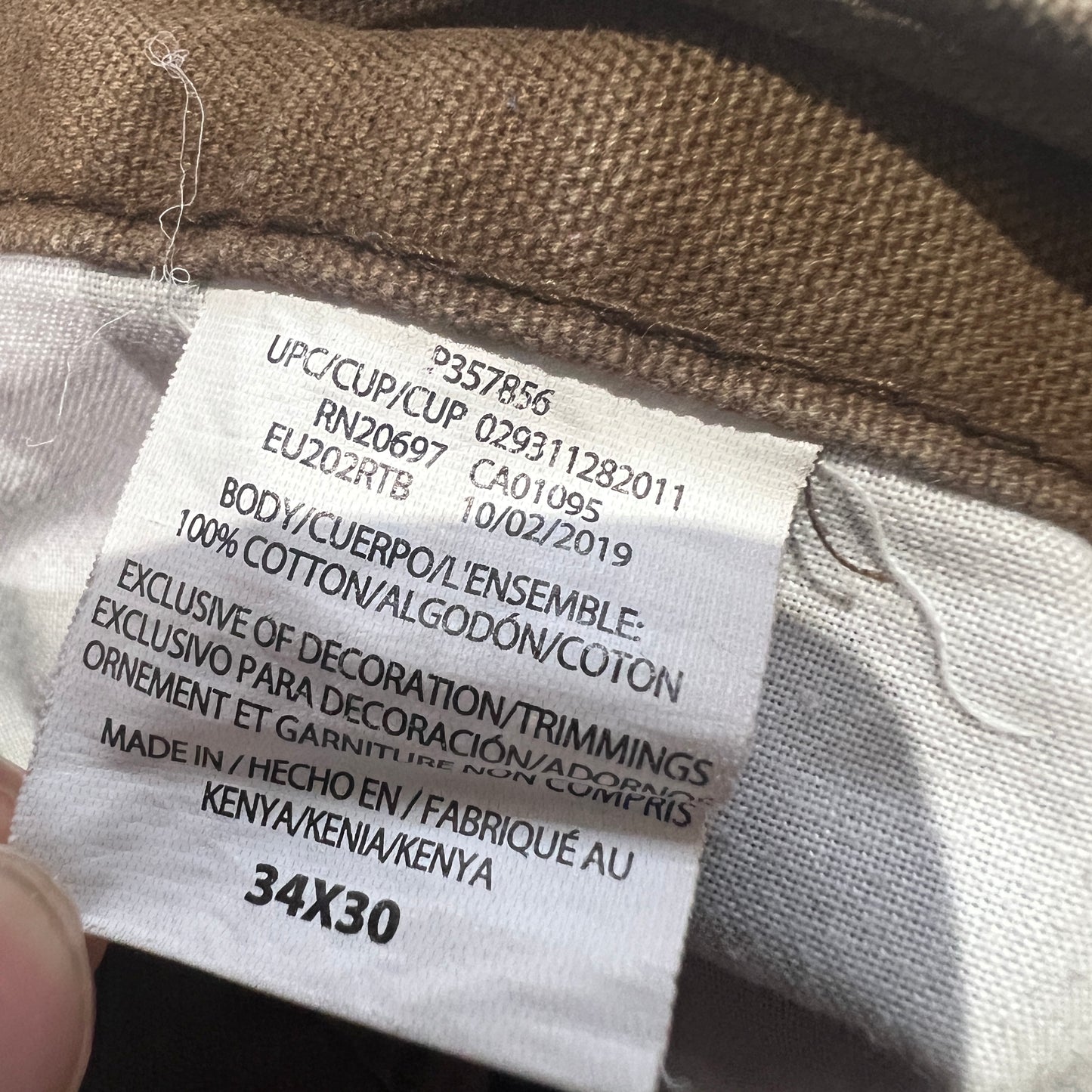 (Mens 34x30) Dickies Carpenter Pants