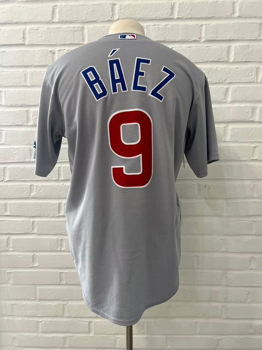(Mens Medium) Javier Baez Chicago Cubs Jersey