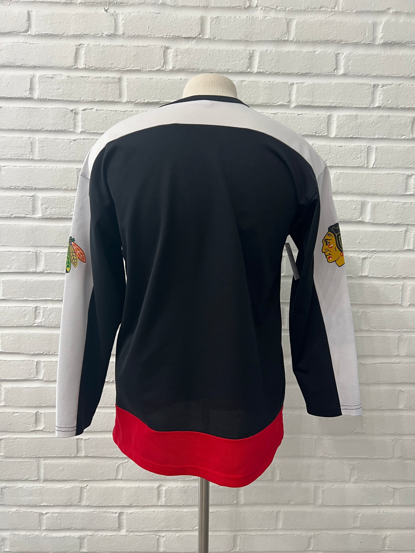(Kids XL) 90s Chicago Blackhawks Blank Jersey